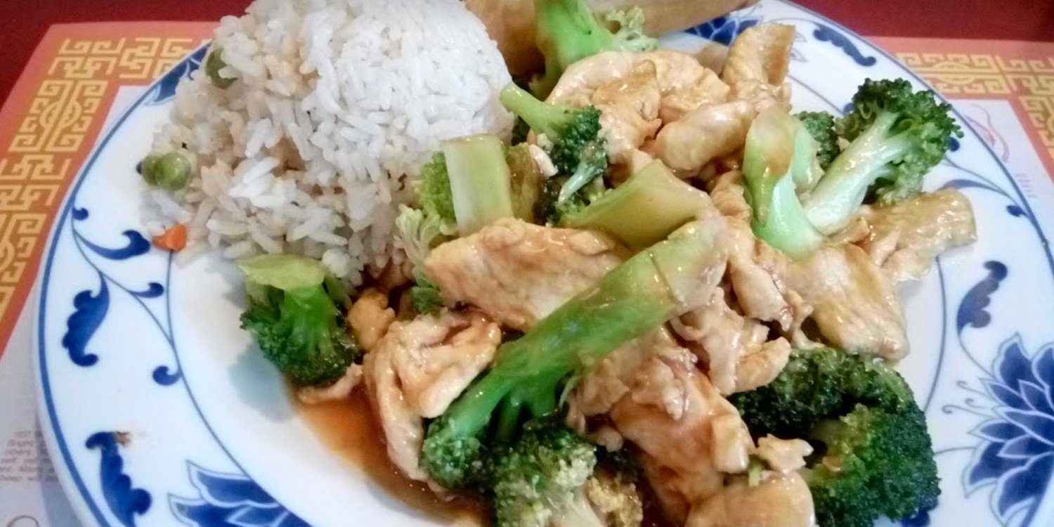 Chicken with broccoli